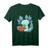 Süßes Kawaii Anime Axolotl T-Shirt mit Ramen Nudeln – Perfektes Geschenk für Ramen- und Anime-Fans zu Weihnachten & Geburtstag