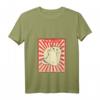 Damen Vintage Retro Japanische Katze Kawaii Tier Kanji T-Shirt mit V-Ausschnitt – Perfektes Geschenk für Katzen- und Japan-Liebhaber zu Geburtstag, Weihnachten & mehr