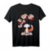 Sakura Kawaii Fuchs Kirschblüten Waldtiere Japan T-Shirt – Niedliches Anime-Design für Kinder, Mädchen & Tierliebhaber
