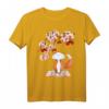 Sakura Kawaii Fuchs Kirschblüten Waldtiere Japan T-Shirt – Niedliches Anime-Design für Kinder, Mädchen & Tierliebhaber