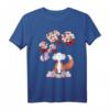 Sakura Kawaii Fuchs Kirschblüten Waldtiere Japan T-Shirt – Niedliches Anime-Design für Kinder, Mädchen & Tierliebhaber