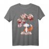 Sakura Kawaii Fuchs Kirschblüten Waldtiere Japan T-Shirt – Niedliches Anime-Design für Kinder, Mädchen & Tierliebhaber