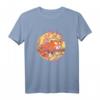 Rotes Panda T-Shirt mit japanischen Kirschblüten – Niedliches Tiermotiv für Tier- und Blumenliebhaber, ideales Geschenk