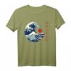 The Great Wave off Kanagawa T-Shirt - Japanische Kunst, Anime & Manga Geschenkidee mit Kawaii Wellen Design