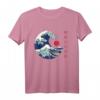 The Great Wave off Kanagawa T-Shirt - Japanische Kunst, Anime & Manga Geschenkidee mit Kawaii Wellen Design