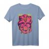 Toxic City Streetwear - Japan Aesthetic Edgy T-Shirt mit Totenkopf & Schlange, Perfekt für Anime, Otaku, E-Girls & Goth Fans