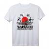 Japanisches Schlachtschiff Yamato Rising Sun Flagge T-Shirt - Marine Fanartikel & Historisches Kriegsschiff Design