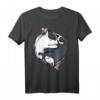 Japanische Yin Yang Katzen Kawaii T-Shirt - Exklusives Anime Tierdesign für Japanliebhaber, Katzenfans & Tierfreunde als Geschenk