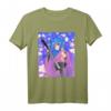 Japanische Anime Girl Samurai Waifu Warrior Woman T-Shirt – Perfektes Geschenk für Anime- und Samurai-Fans mit Sakura-Motiv