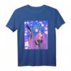 Japanische Anime Girl Samurai Waifu Warrior Woman T-Shirt – Perfektes Geschenk für Anime- und Samurai-Fans mit Sakura-Motiv