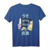 80er Jahre Japan Aesthetic Vaporwave TV Katze Pizza T-Shirt – Streetwear für Fans von Retro, Anime, Manga, Glitch Effekt und japanischer Kunst