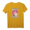 Hentai with Senpai T-Shirt - Japan Mädchen Anime Otaku Waifu Fanservice Kawaii Goth Geschenk für Manga & Anime Fans