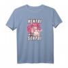 Hentai with Senpai T-Shirt - Japan Mädchen Anime Otaku Waifu Fanservice Kawaii Goth Geschenk für Manga & Anime Fans