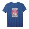 Hentai with Senpai T-Shirt - Japan Mädchen Anime Otaku Waifu Fanservice Kawaii Goth Geschenk für Manga & Anime Fans