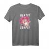 Hentai with Senpai T-Shirt - Japan Mädchen Anime Otaku Waifu Fanservice Kawaii Goth Geschenk für Manga & Anime Fans