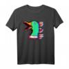 80er Japan Aesthetic Vaporwave T-Shirt mit verrückter Ente und Glitch-Effekt – Perfekt für Fans von Retro, Anime und japanischer Kunst