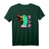 80er Japan Aesthetic Vaporwave T-Shirt mit verrückter Ente und Glitch-Effekt – Perfekt für Fans von Retro, Anime und japanischer Kunst