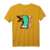 80er Japan Aesthetic Vaporwave T-Shirt mit verrückter Ente und Glitch-Effekt – Perfekt für Fans von Retro, Anime und japanischer Kunst