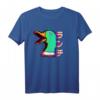 80er Japan Aesthetic Vaporwave T-Shirt mit verrückter Ente und Glitch-Effekt – Perfekt für Fans von Retro, Anime und japanischer Kunst