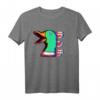 80er Japan Aesthetic Vaporwave T-Shirt mit verrückter Ente und Glitch-Effekt – Perfekt für Fans von Retro, Anime und japanischer Kunst