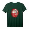 Japanische Daruma-Puppe T-Shirt - Traditionelles Design inspiriert von Bodhidharma, perfekt für Kultur- und Kunstliebhaber