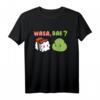Wasa Bae Sushi Kawaii Japan Food Lover T-Shirt – Lustiges Geschenk für Sushi Fans, Japan Liebhaber und Foodie-Community