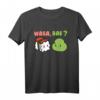 Wasa Bae Sushi Kawaii Japan Food Lover T-Shirt – Lustiges Geschenk für Sushi Fans, Japan Liebhaber und Foodie-Community