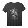 Japanische Anime-Masken im Jing Yang Stil Samurai Oni Monster T-Shirt – Futuristisches Otaku-Design für Anime- und Manga-Liebhaber
