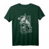 Japanische Anime-Masken im Jing Yang Stil Samurai Oni Monster T-Shirt – Futuristisches Otaku-Design für Anime- und Manga-Liebhaber