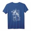 Japanische Anime-Masken im Jing Yang Stil Samurai Oni Monster T-Shirt – Futuristisches Otaku-Design für Anime- und Manga-Liebhaber