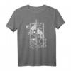 Japanische Anime-Masken im Jing Yang Stil Samurai Oni Monster T-Shirt – Futuristisches Otaku-Design für Anime- und Manga-Liebhaber