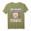 Lustiges Anime Girl T-Shirt Japanischer Otaku Manga Design - Perfekt für Teenager, Cosplay & Anime Fans