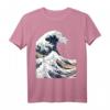 Die große Welle vor Kanagawa Hokusai Japanisches Kunst T-Shirt – Vintage-Style Holzschnittdruck, Geschenk für Kunstliebhaber & Japan-Enthusiasten