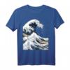 Die große Welle vor Kanagawa Hokusai Japanisches Kunst T-Shirt – Vintage-Style Holzschnittdruck, Geschenk für Kunstliebhaber & Japan-Enthusiasten