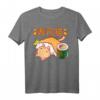 Neko Kawaii Katze Sushi T-Shirt - Lustiges Japanisches Manga & Anime Fan Shirt für Katzenliebhaber und Sushi-Fans