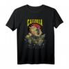 Catzilla Japanese Sunset Lustiges Monster Katzen T-Shirt für Katzenliebhaber - Perfektes Geschenk für Geburtstage, Weihnachten & Feiertage