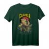 Catzilla Japanese Sunset Lustiges Monster Katzen T-Shirt für Katzenliebhaber - Perfektes Geschenk für Geburtstage, Weihnachten & Feiertage