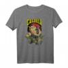 Catzilla Japanese Sunset Lustiges Monster Katzen T-Shirt für Katzenliebhaber - Perfektes Geschenk für Geburtstage, Weihnachten & Feiertage