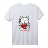 Japanische Glückskatze Ramen Nudeln T-Shirt für Damen, Herren und Kinder – Kawaii Anime Design, perfektes Geschenk für Katzen- und Ramen-Fans