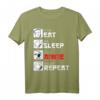 Eat Sleep Anime Repeat Otaku Geschenk T-Shirt mit Japan Kanji - Perfektes Geschenk für Anime- und Manga-Fans, Cosplayer & Otaku