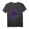 Japanischer Krieger Vaporwave Synthwave Retrowave T-Shirt – Perfektes Geschenk für Anime, Manga, Otaku, Kawaii und Sci-Fi Fans