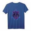 Japanischer Krieger Vaporwave Synthwave Retrowave T-Shirt – Perfektes Geschenk für Anime, Manga, Otaku, Kawaii und Sci-Fi Fans