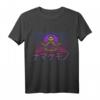 80er Japan Aesthetic Vaporwave Faultier T-Shirt mit Meditationsdesign – Retro Synthwave & Manga Style für Fans