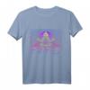 80er Japan Aesthetic Vaporwave Faultier T-Shirt mit Meditationsdesign – Retro Synthwave & Manga Style für Fans