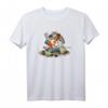 Vintage Samurai T-Shirt mit Bushido 7 Tugenden - Japanische Kalligraphie & Kampfkunst Design für Geburtstage & Sammler
