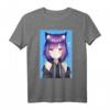 Waifu Neko Anime Cat Girl T-Shirt - Japanische Ästhetik & Kawaii Streetwear für Otakus, Weebs & Anime Fans