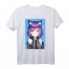 Waifu Neko Anime Cat Girl T-Shirt - Japanische Ästhetik & Kawaii Streetwear für Otakus, Weebs & Anime Fans