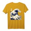 Kanagawa The Great Wave Japanische Kunst Wellen T-Shirt – Perfektes Geschenk für Kunst-, Manga- und Anime-Fans