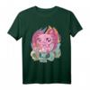 Süßes Axolotl Okkult-Goth Kawaii T-Shirt für Anime, Hexen & Gothic Fans – Japanisches Design mit Totenköpfen & Kerzen