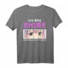 Ich mag Anime und vielleicht 3 Menschen Manga Liebhaber T-Shirt - Niedliches Kawaii Anime Augen Design, Perfektes Geschenk für Otaku, Waifu & Manga Fans